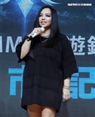 張惠妹神回安那女女戀「很自然」。（記者邱榮吉/攝影）