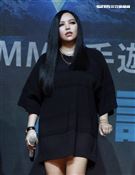 張惠妹神回安那女女戀「很自然」。（記者邱榮吉/攝影）