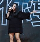 張惠妹神回安那女女戀「很自然」。（記者邱榮吉/攝影）