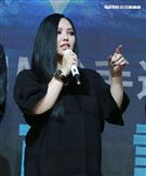 張惠妹神回安那女女戀「很自然」。（記者邱榮吉/攝影）
