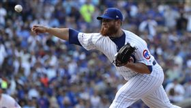 ▲金布瑞（Craig Kimbrel）轉戰小熊拿下首次救援成功。（圖／美聯社／達志影像）