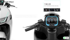 ▲宏佳騰全新智慧電車搭載新一代智慧儀表。（圖／宏佳騰提供）