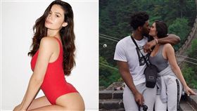 NBA／恩比德與辣模女友長城曬恩愛
NBA,費城七六人,Joel Embiid,長城,Anne de Paula
翻攝自Anne de Paula IG