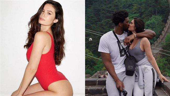 NBA／恩比德與辣模女友長城曬恩愛