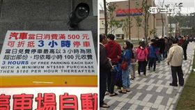 不少賣場都會提供「免費停車」，讓前來購物的民眾使用。不過有一名網友表示，他和家人到北投好市多（Costco）吃飯，沒想到要離開才發現一小時100元，讓他好奇問：「台灣其他分店有這樣嗎？」貼文曝光後掀起網友熱議，紛紛表示：「支持收費！沒收費可能你連進去吃飯的機會都沒有」。（圖／翻攝自臉書、資料照）