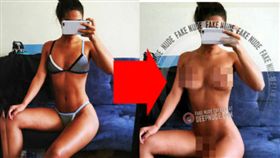 全裸,APP,DeepNude,下架,AI　圖/翻攝推特