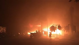 台南,官田區,移工,宿舍,火警（圖／翻攝畫面） 