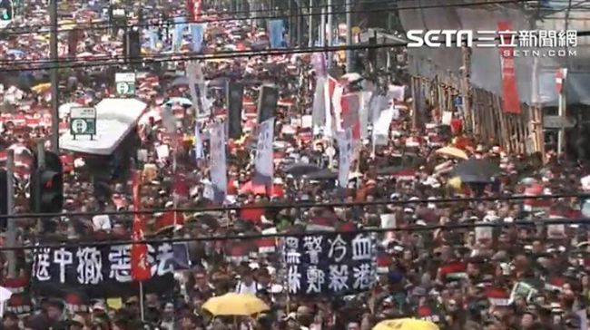 港七一遊行　民陣：人數不比前兩次少