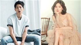 宋仲基,宋慧喬/微博