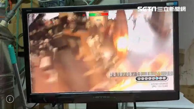 麵攤氣爆畫面曝光　茶飲店員工嚇逃竄