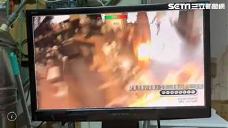 麵攤氣爆畫面曝光　茶飲店員工嚇逃竄