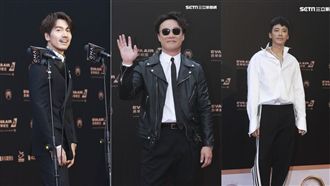 紅毯3帥！E神皮衣白襯衫打趴眾男神