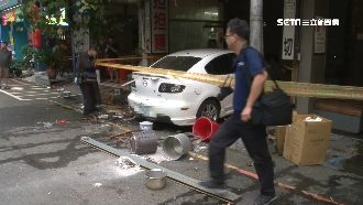疑瓦斯桶沒關好　麵店氣爆4人傷送醫
