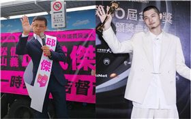 leo王 呱吉 邱威傑（圖／呱吉臉書；記者邱榮吉、林士傑攝影）