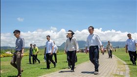 蔡英文總統30日赴台東參訪。（圖／翻攝蔡英文臉書）