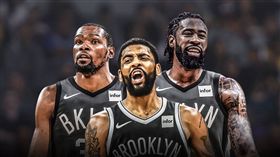 NBA／小喬丹上車！籃網三巨頭成形
NBA,布魯克林籃網,Kevin Durant,Kyrie Irving,DeAndre Jordan
翻攝自推特