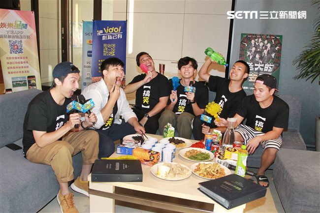 搞笑者們安安大明星。（記者邱榮吉/攝影）