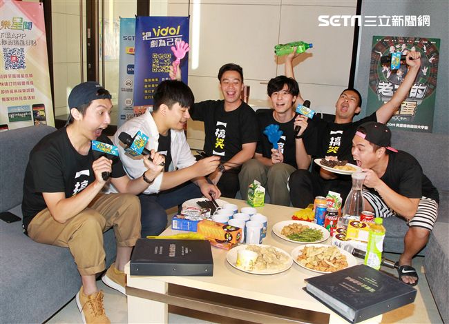 搞笑者們安安大明星。（記者邱榮吉/攝影）