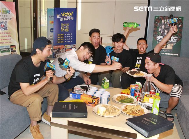 搞笑者們安安大明星。（記者邱榮吉/攝影）