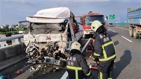 嘉義,車禍,鎮民代表,李志榮,布袋鎮,工程車（圖／翻攝畫面）