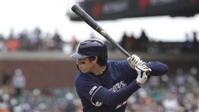 ▲葉立奇（Christian Yelich）明星賽前敲出30轟。（圖／美聯社／達志影像）