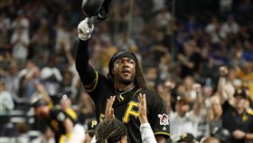 ▲『新海賊王』貝爾（Josh Bell）單場3響砲。（圖／美聯社／達志影像）