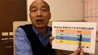 防疫開直播　韓國瑜怨政院沒自動自發