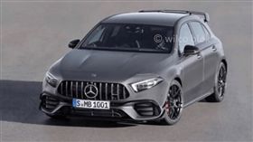 ▲Mercedes-AMG A45（圖／翻攝wilco blok）