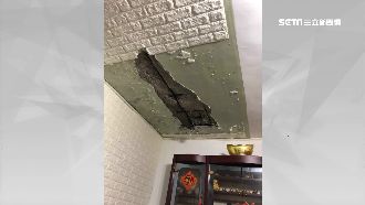 天花板滲水塌險砸嬰！頂樓老屋似鬼屋