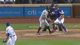 ▲大都會捕手Ramos美技接球。（圖／取自美國職棒）