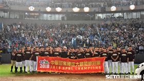 Lamigo桃猿總冠軍。（資料圖／記者王怡翔攝影）