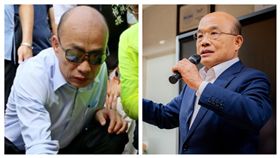 韓國瑜，蘇貞昌(組合圖，高雄市政府、行政院提供)