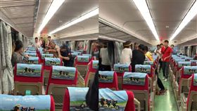 台鐵,嘉義,殺警,臟器外露,員警,乘客　圖／翻攝畫面