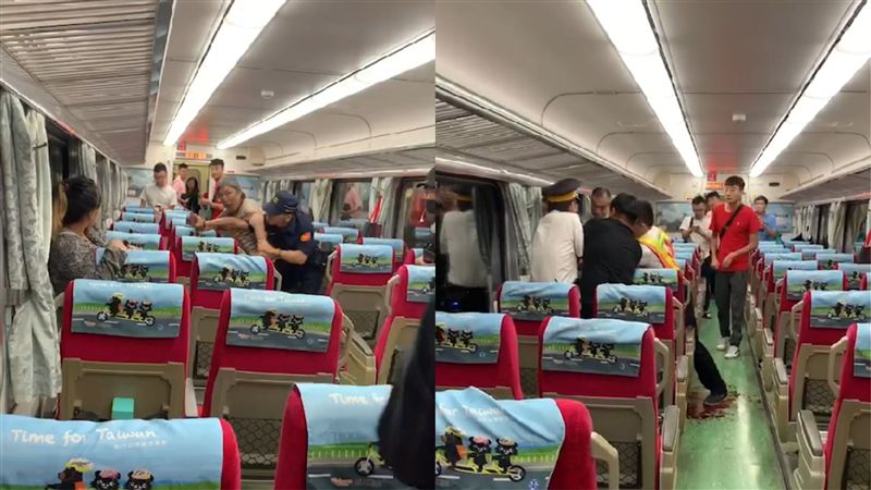 台鐵乘客持刀殺警　員警臟器外露送醫