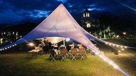 ▲豪華露營很簡單！這飯店內有五星帳篷。（圖／花蓮理想大地渡假飯店提供）