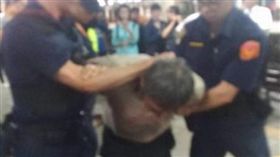 台鐵砍人事件。（圖／翻攝自自一百五臉書）