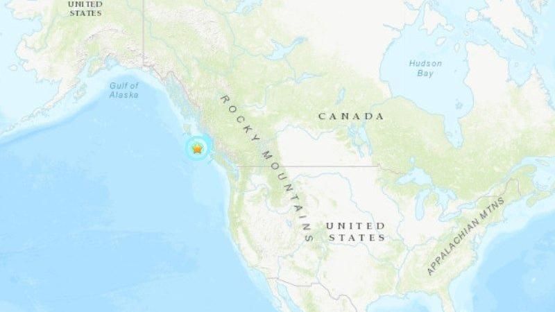 加拿大溫哥華島6.5強震　未傳災情