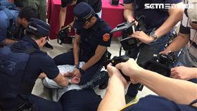 捷運警察隊因自強號旅客持刀刺死警員事件，將進一步強化各項安全作為（翻攝畫面）