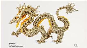 Qualatex每年舉辦「指定色創意氣球大賽」，2019年由台灣人吳哲宇奪冠。（圖／翻攝自qualatex官網）