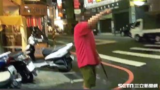 彰化男持雙鋸追砍路人　驚悚畫面曝光