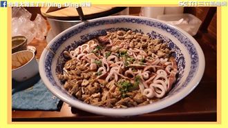 丁丁挑戰巨無霸麵線　十人份輕鬆搞定