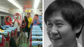 勇警遭刺乘客開直播！警察子弟陳文彬怒：會一輩子良心不安（合成圖／翻攝自葉毓蘭臉書、陳文彬臉書）