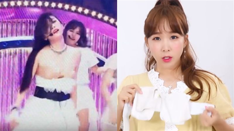 台上防走光　女星揭最強bra穿搭法