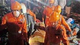 雨灌印度孟買！水壩潰堤淹沒7村莊釀13死（圖／翻攝自推特）
