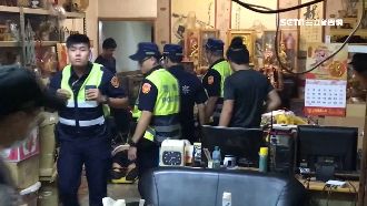 警攻堅佛具行賭場　賭客驚逃墜樓