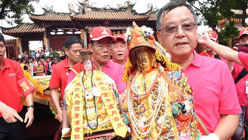 澎湖媽祖泉州會香　賴峰偉盼兩地直航