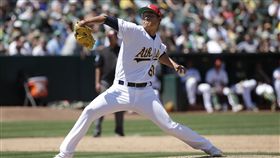 ▲王維中2.1局無失分奪大聯盟首勝。（圖／美聯社／達志影像）