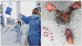 江西上饒18歲男學生遭霸凌「無法高考」　竟拿剪刀自宮「斷成4塊」/翻攝上饒之新微博