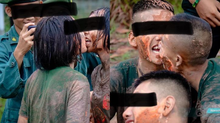 逼新生嘴對嘴傳物！學長姐竟開心錄影
