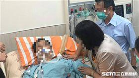 雲林警被逃逸男撞車受傷／翻攝畫面